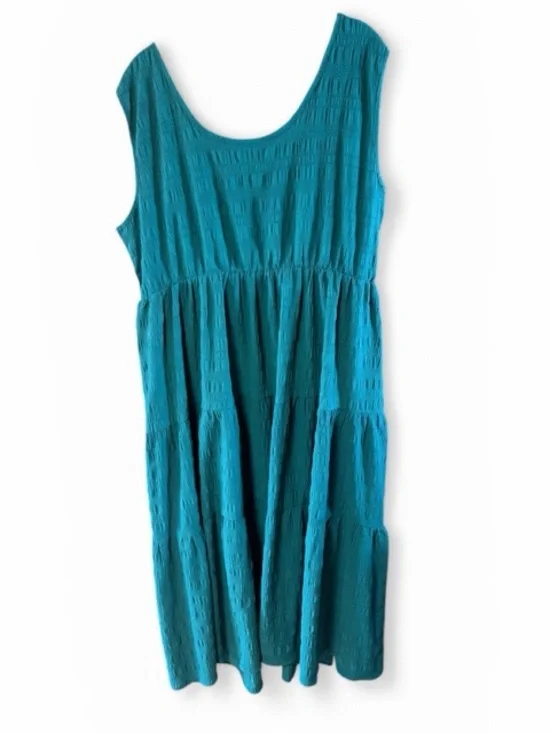 BloomChic Textured Tiered Maxi Dress - Picture 3 of 5